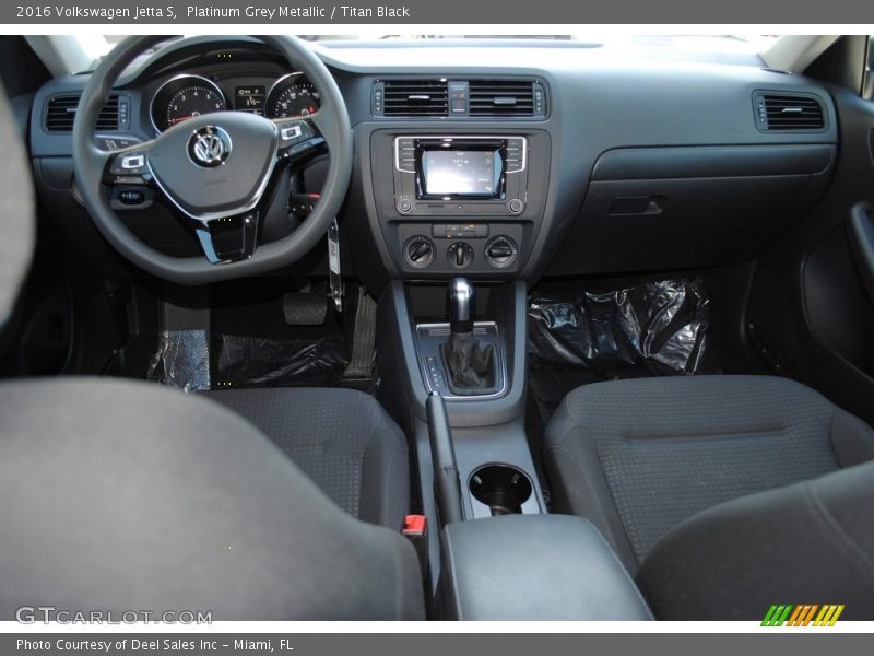 Dashboard of 2016 Jetta S