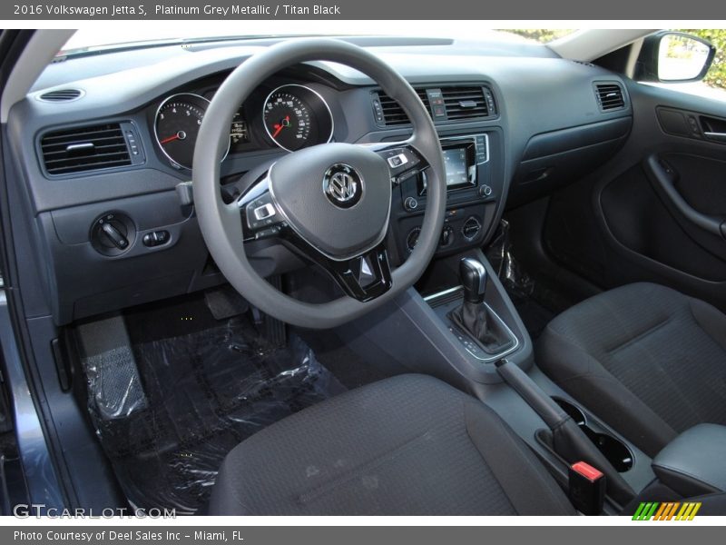  2016 Jetta S Titan Black Interior