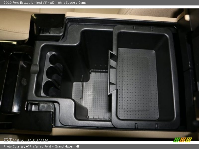 White Suede / Camel 2010 Ford Escape Limited V6 4WD