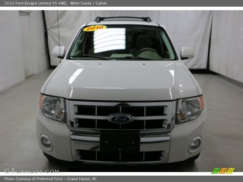 White Suede / Camel 2010 Ford Escape Limited V6 4WD