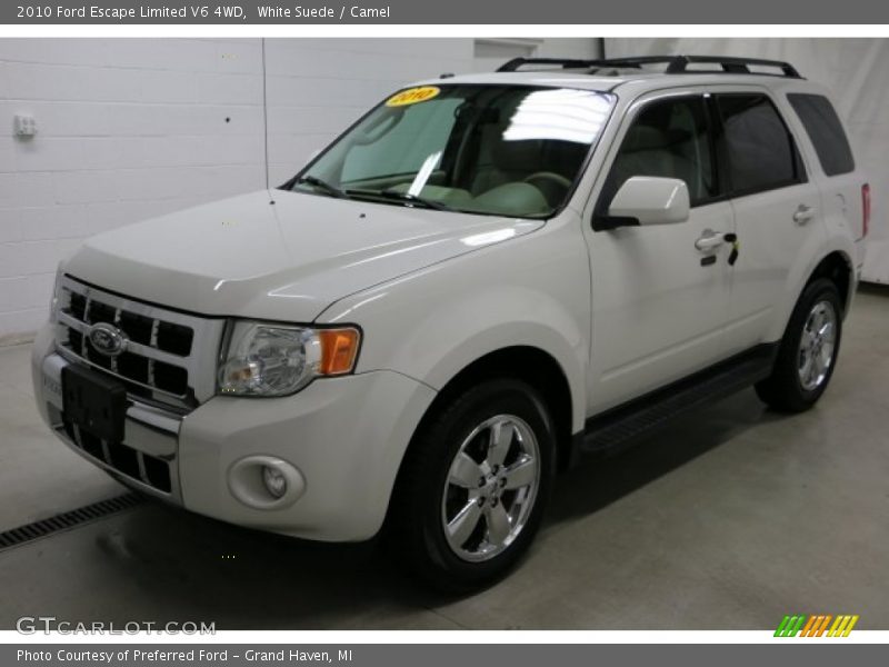 White Suede / Camel 2010 Ford Escape Limited V6 4WD