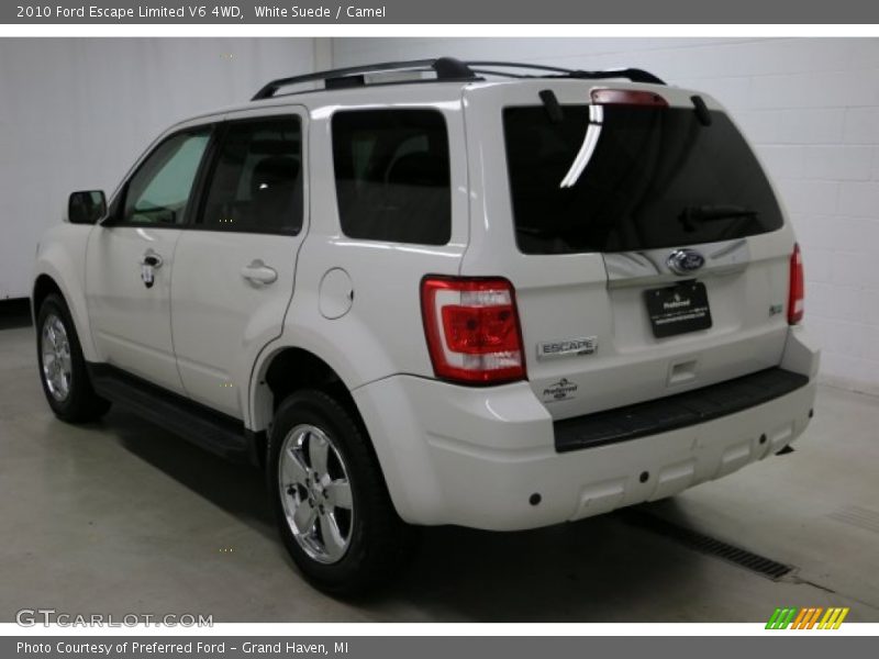 White Suede / Camel 2010 Ford Escape Limited V6 4WD