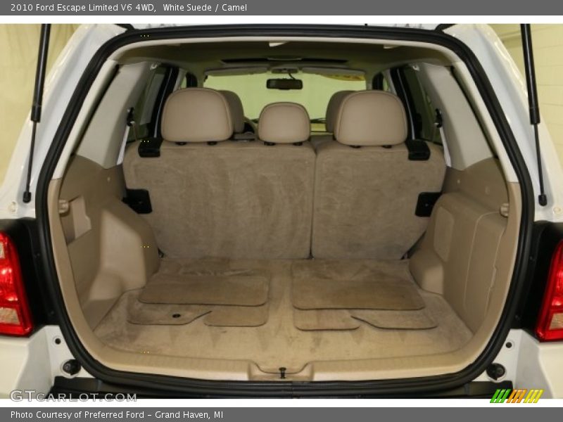 White Suede / Camel 2010 Ford Escape Limited V6 4WD