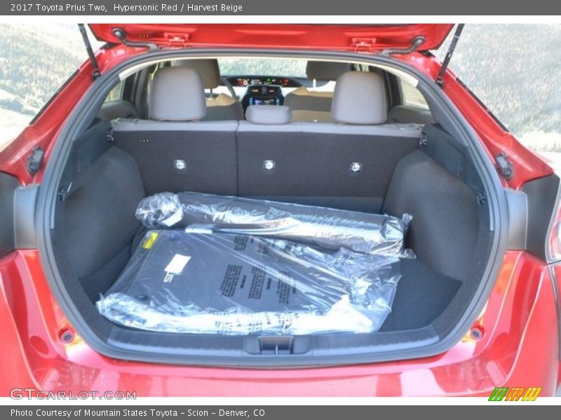  2017 Prius Two Trunk