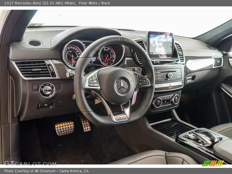 Dashboard of 2017 GLS 63 AMG 4Matic