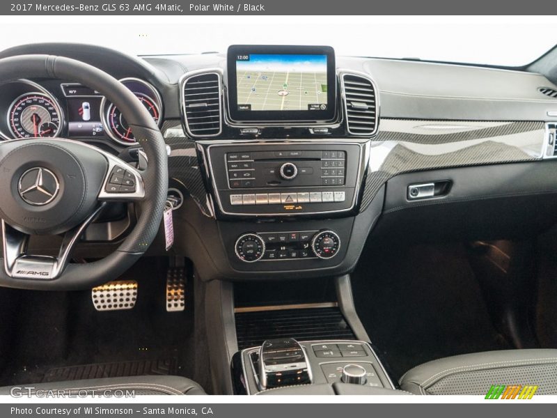 Dashboard of 2017 GLS 63 AMG 4Matic