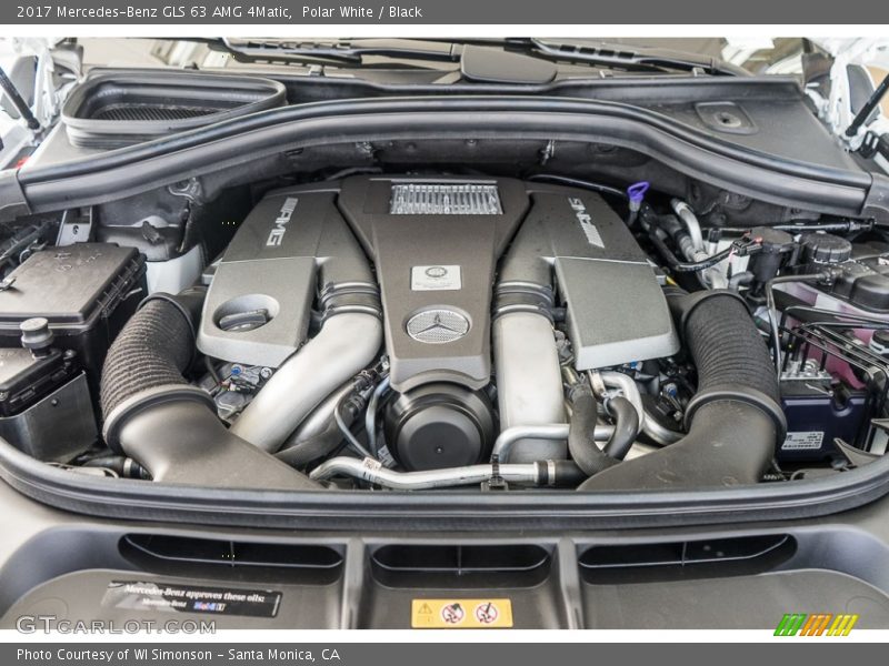  2017 GLS 63 AMG 4Matic Engine - 5.5 Liter AMG Turbocharged DOHC 32-Valve VVT V8