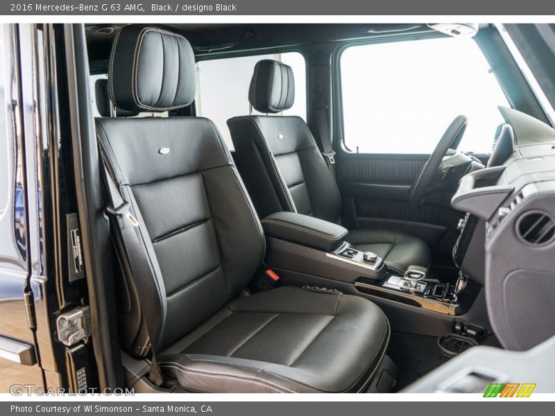 Black / designo Black 2016 Mercedes-Benz G 63 AMG