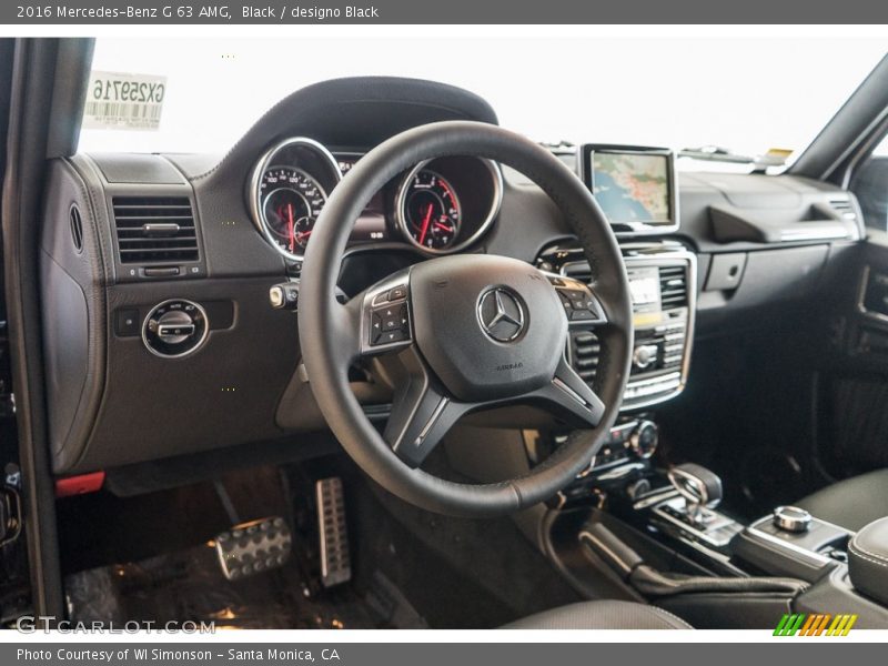 Black / designo Black 2016 Mercedes-Benz G 63 AMG