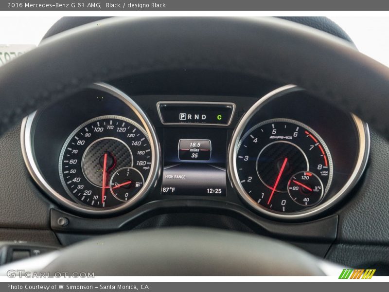 Black / designo Black 2016 Mercedes-Benz G 63 AMG