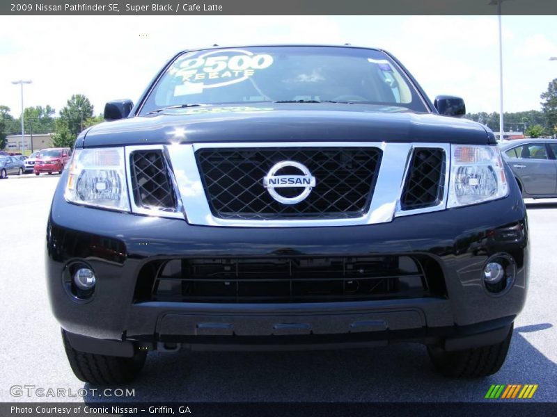 Super Black / Cafe Latte 2009 Nissan Pathfinder SE