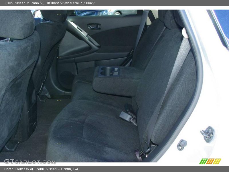 Brilliant Silver Metallic / Black 2009 Nissan Murano SL