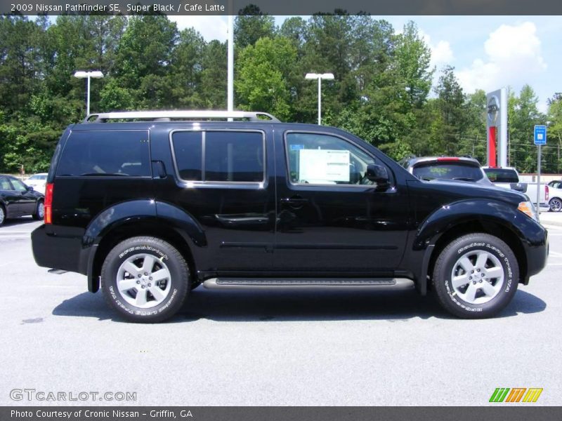 Super Black / Cafe Latte 2009 Nissan Pathfinder SE