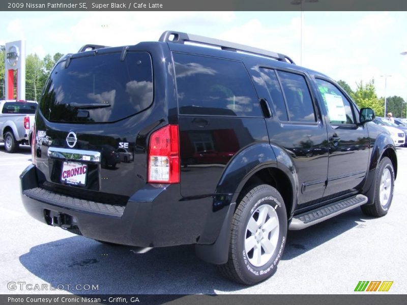 Super Black / Cafe Latte 2009 Nissan Pathfinder SE