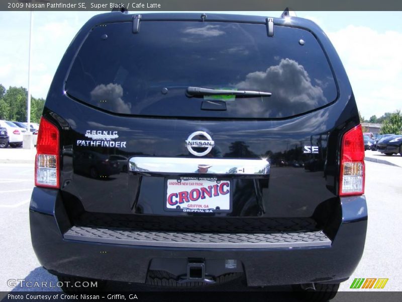 Super Black / Cafe Latte 2009 Nissan Pathfinder SE