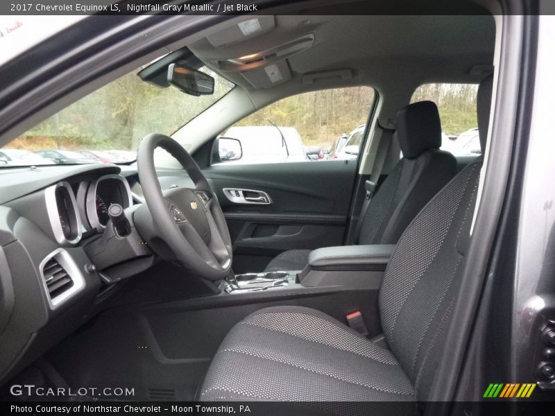 Nightfall Gray Metallic / Jet Black 2017 Chevrolet Equinox LS