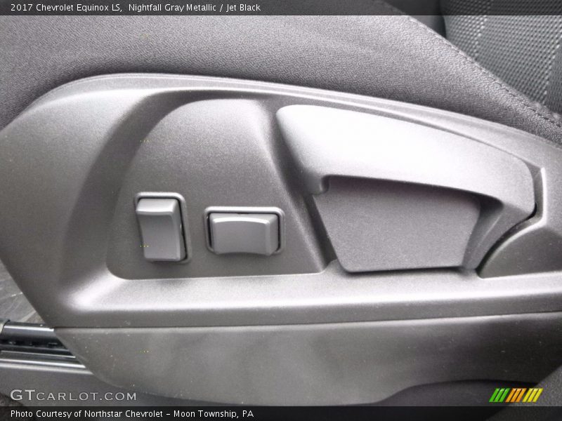 Nightfall Gray Metallic / Jet Black 2017 Chevrolet Equinox LS