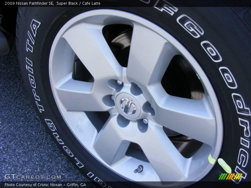 Super Black / Cafe Latte 2009 Nissan Pathfinder SE