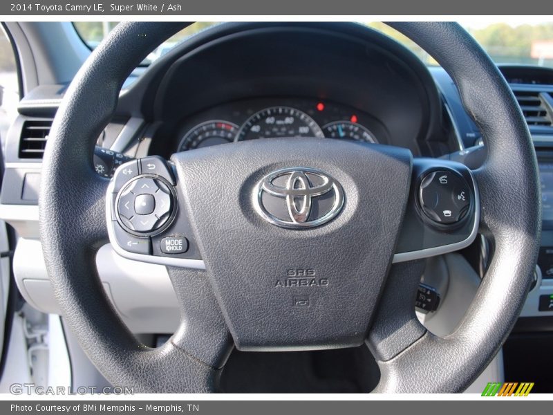 Super White / Ash 2014 Toyota Camry LE