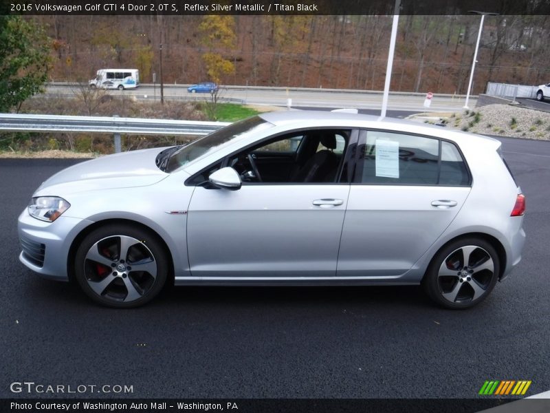  2016 Golf GTI 4 Door 2.0T S Reflex Silver Metallic