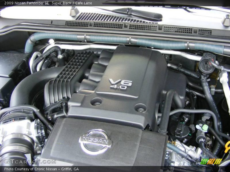 Super Black / Cafe Latte 2009 Nissan Pathfinder SE