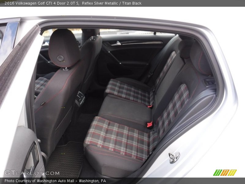Rear Seat of 2016 Golf GTI 4 Door 2.0T S