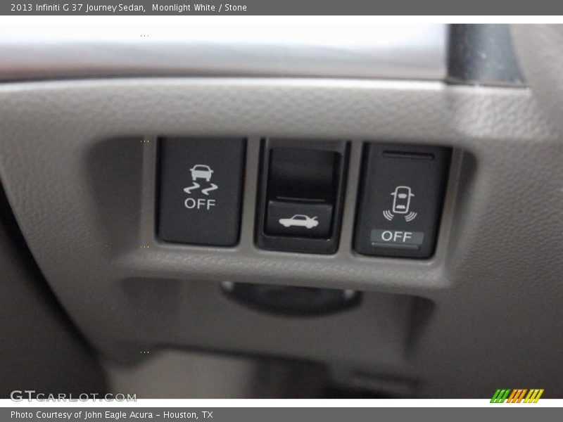 Moonlight White / Stone 2013 Infiniti G 37 Journey Sedan