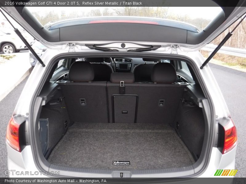  2016 Golf GTI 4 Door 2.0T S Trunk