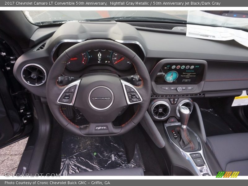 Dashboard of 2017 Camaro LT Convertible 50th Anniversary