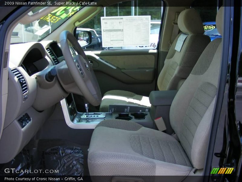 Super Black / Cafe Latte 2009 Nissan Pathfinder SE