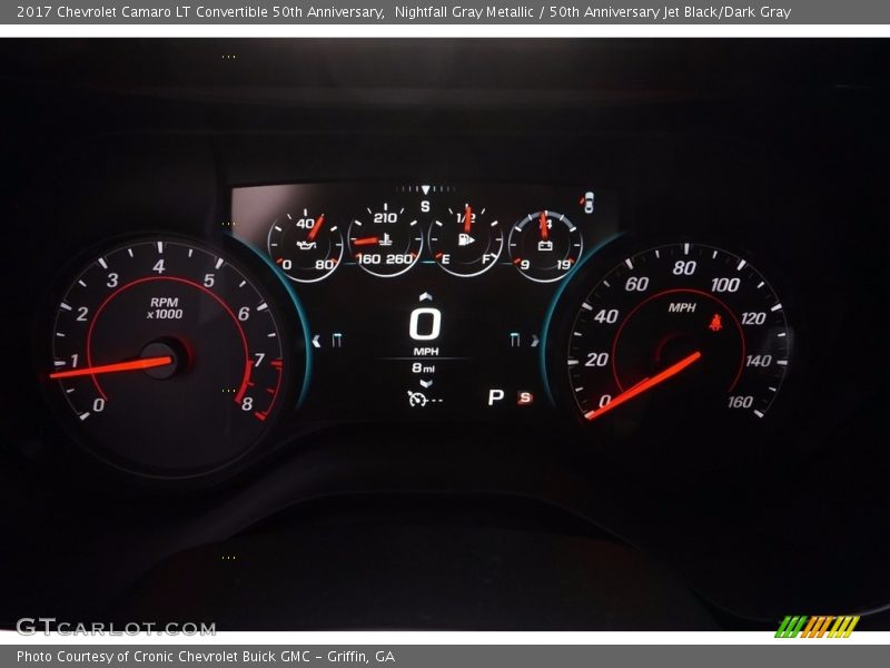  2017 Camaro LT Convertible 50th Anniversary LT Convertible 50th Anniversary Gauges