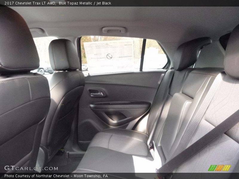 Blue Topaz Metallic / Jet Black 2017 Chevrolet Trax LT AWD