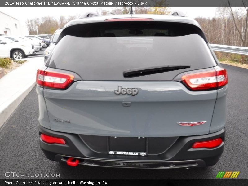 Granite Crystal Metallic / Morocco - Black 2014 Jeep Cherokee Trailhawk 4x4