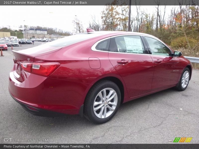 Cajun Red Tintcoat / Jet Black 2017 Chevrolet Malibu LT