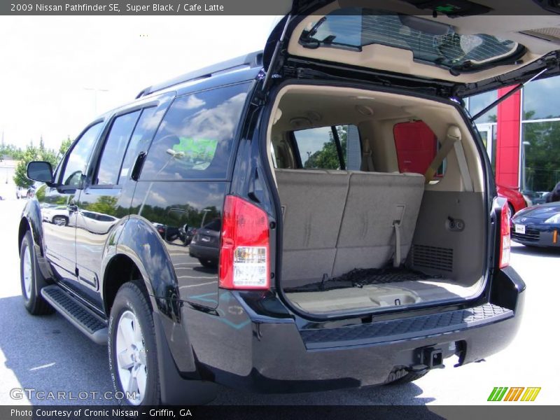 Super Black / Cafe Latte 2009 Nissan Pathfinder SE