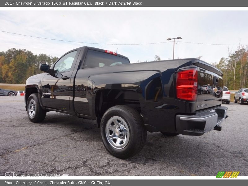 Black / Dark Ash/Jet Black 2017 Chevrolet Silverado 1500 WT Regular Cab