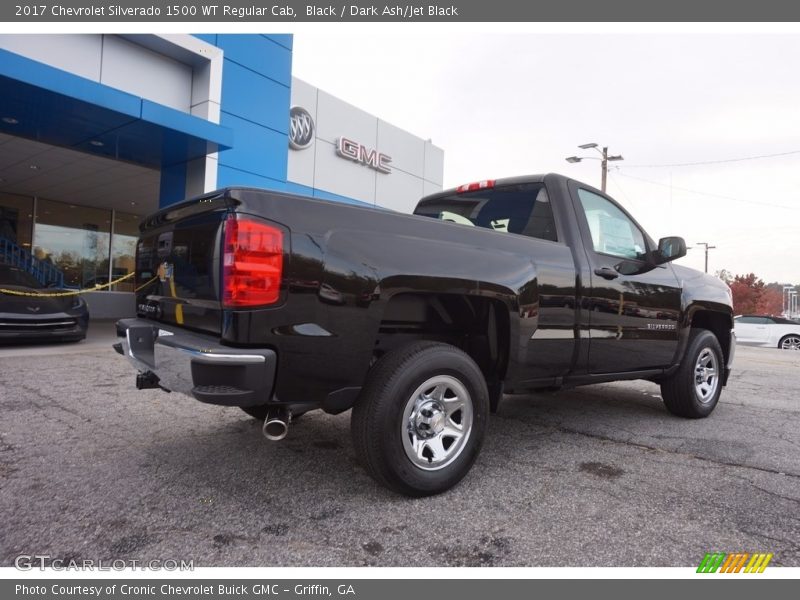 Black / Dark Ash/Jet Black 2017 Chevrolet Silverado 1500 WT Regular Cab