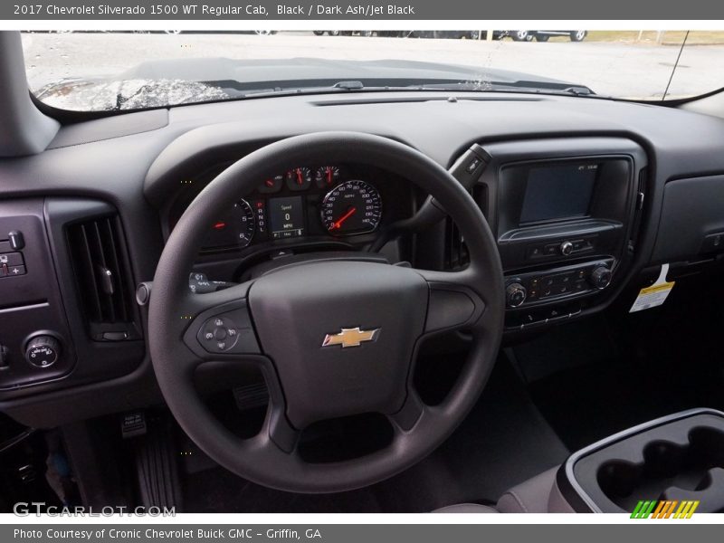 Dashboard of 2017 Silverado 1500 WT Regular Cab