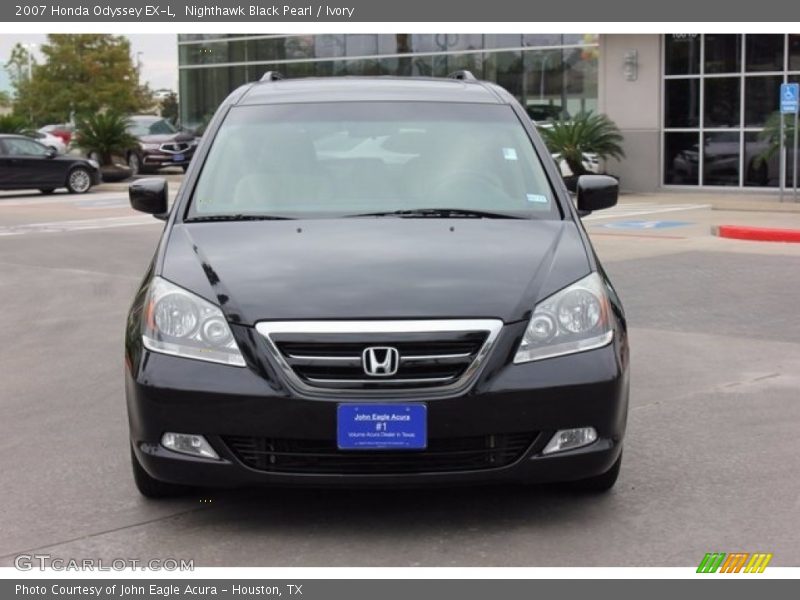 Nighthawk Black Pearl / Ivory 2007 Honda Odyssey EX-L
