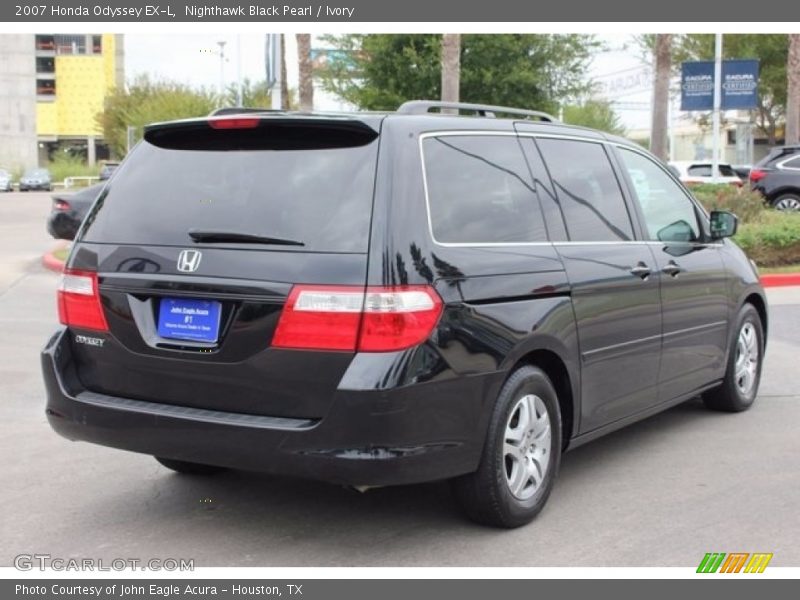 Nighthawk Black Pearl / Ivory 2007 Honda Odyssey EX-L