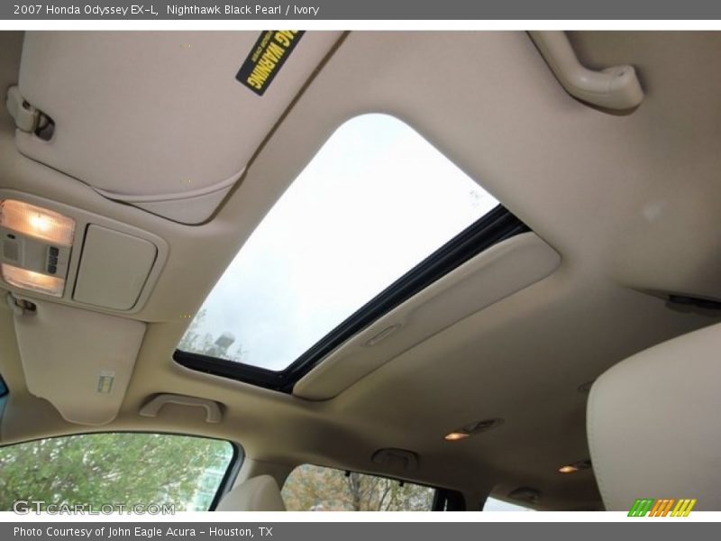 Nighthawk Black Pearl / Ivory 2007 Honda Odyssey EX-L
