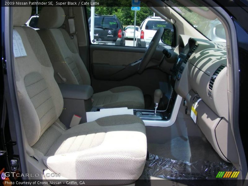 Super Black / Cafe Latte 2009 Nissan Pathfinder SE