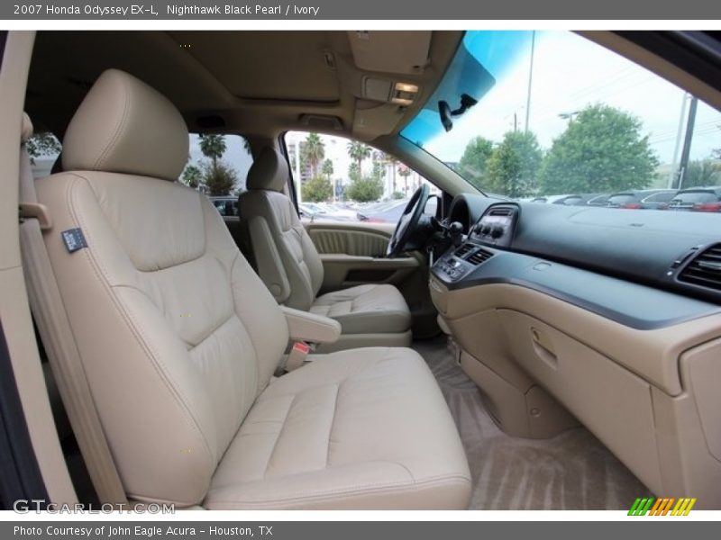 Nighthawk Black Pearl / Ivory 2007 Honda Odyssey EX-L
