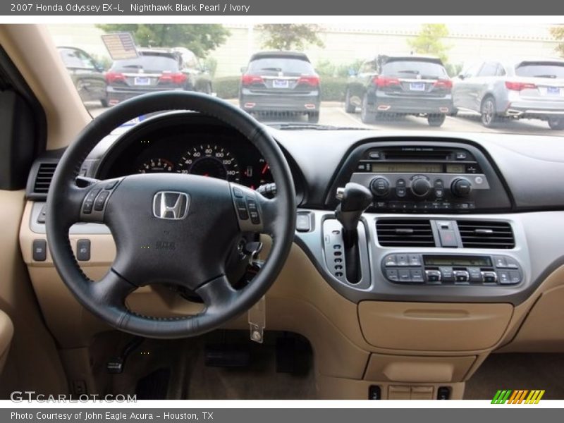Nighthawk Black Pearl / Ivory 2007 Honda Odyssey EX-L
