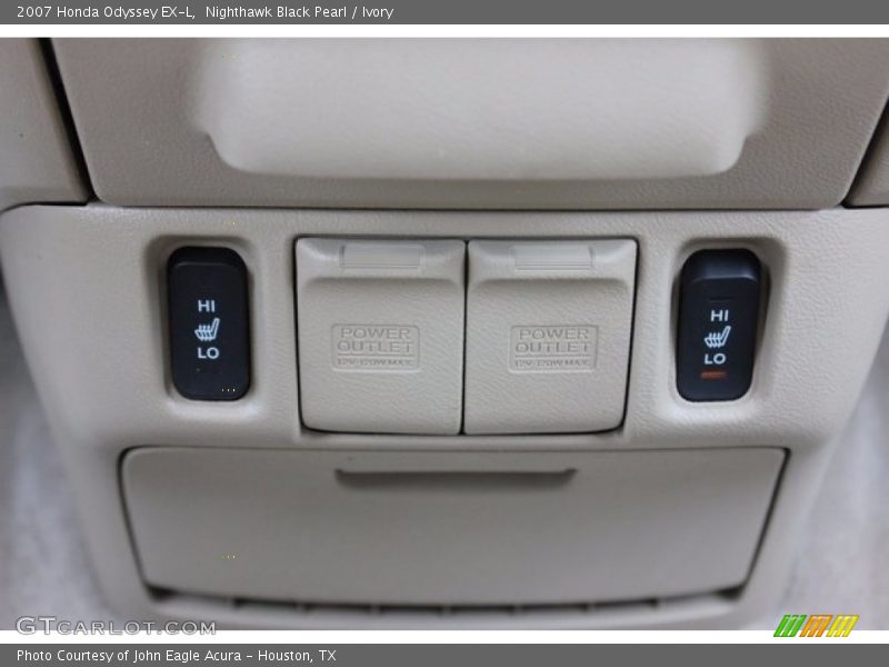 Nighthawk Black Pearl / Ivory 2007 Honda Odyssey EX-L
