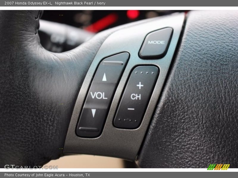 Nighthawk Black Pearl / Ivory 2007 Honda Odyssey EX-L