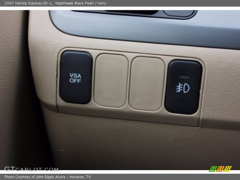 Nighthawk Black Pearl / Ivory 2007 Honda Odyssey EX-L