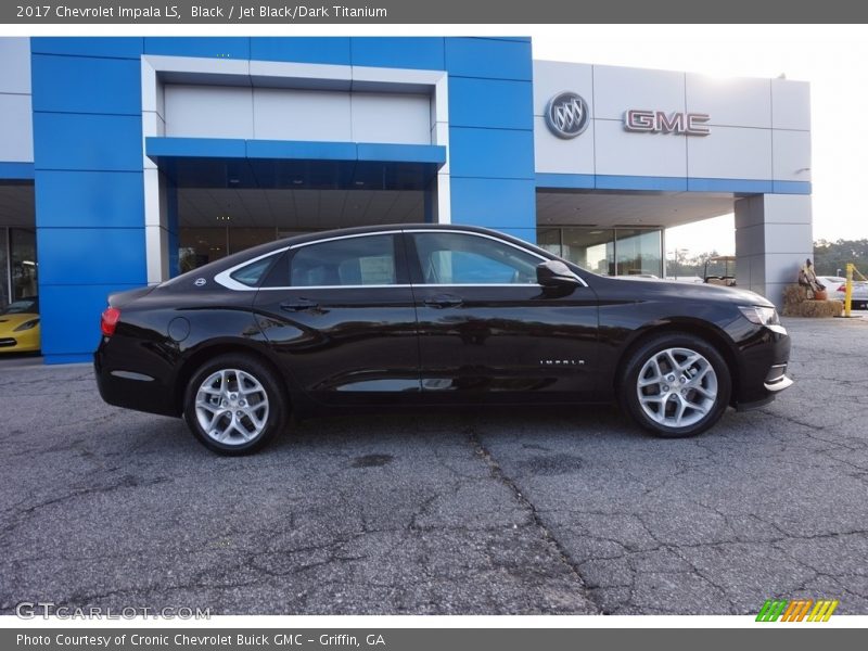 Black / Jet Black/Dark Titanium 2017 Chevrolet Impala LS