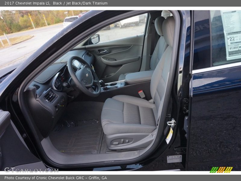 Black / Jet Black/Dark Titanium 2017 Chevrolet Impala LS