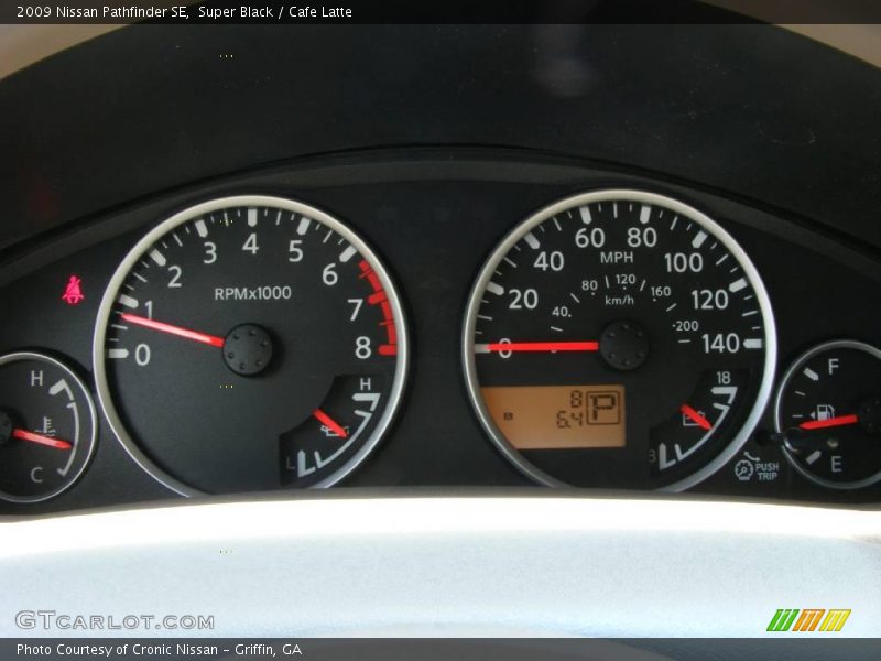 Super Black / Cafe Latte 2009 Nissan Pathfinder SE